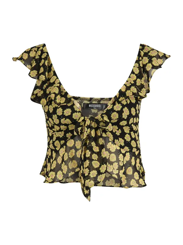 Missguided Tall Missguided Tall Top  črna