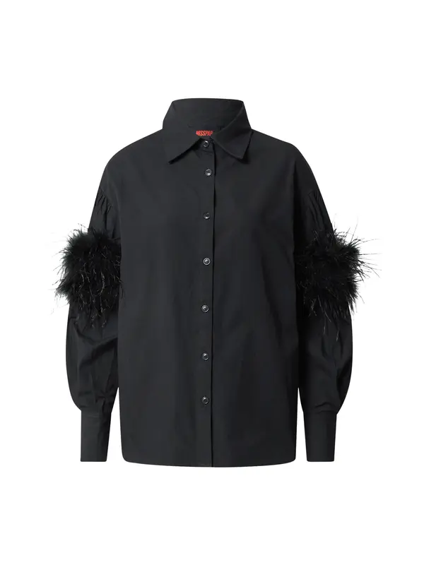 Misspap Misspap Bluza  črna