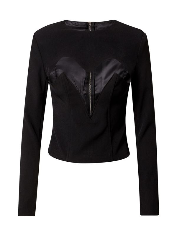 Misspap Misspap Bluza  črna