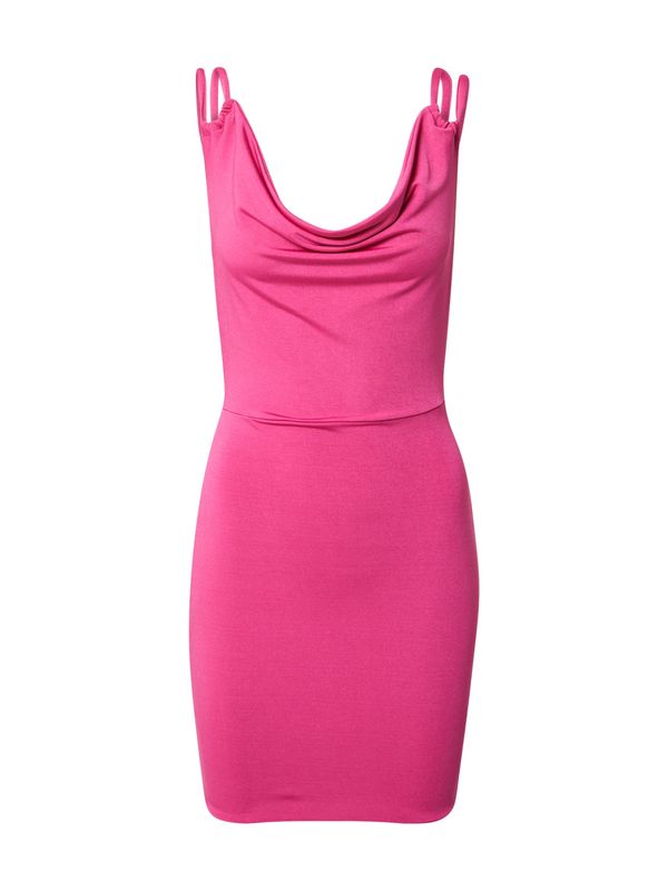 Misspap Misspap Koktejl obleka  roza