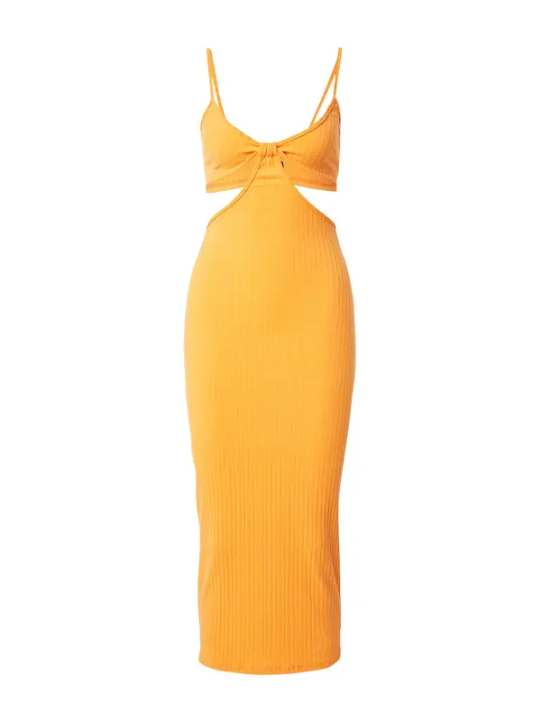 Misspap Misspap Obleka  oranžna
