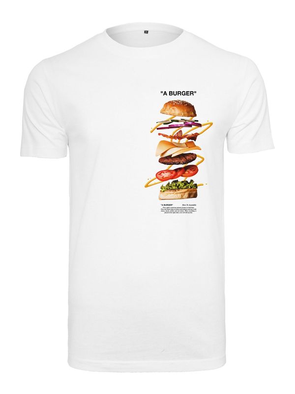 Mister Tee Mister Tee Majica 'A Burger'  mešane barve / bela