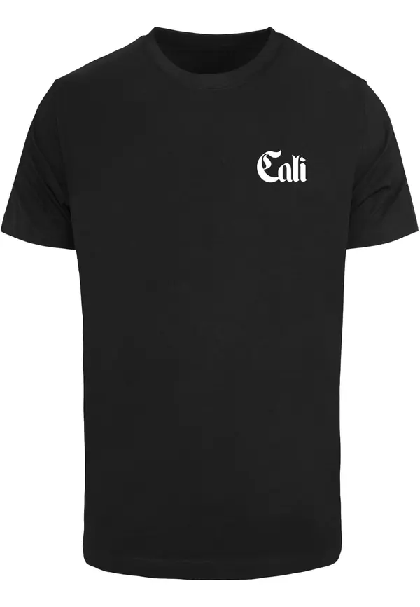 Mister Tee Mister Tee Majica 'Cali'  črna / bela