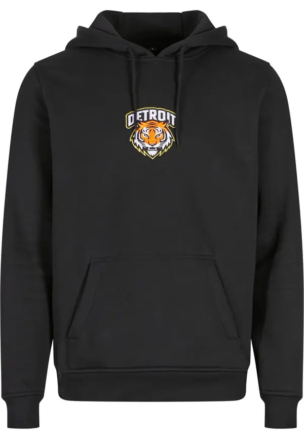 Mister Tee Mister Tee Majica 'Detroit Tiger'  rumena / oranžna / črna / bela