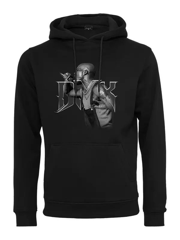 Mister Tee Mister Tee Majica 'DMX Mic'  siva / temno siva / črna