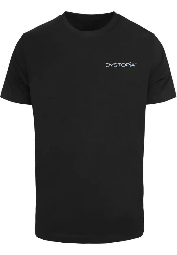 Mister Tee Mister Tee Majica 'Dystopia'  pastelno modra / svetlo modra / črna