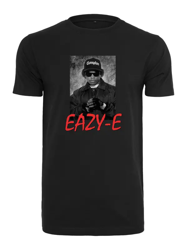 Mister Tee Mister Tee Majica 'Eazy E'  siva / rdeča / črna / bela