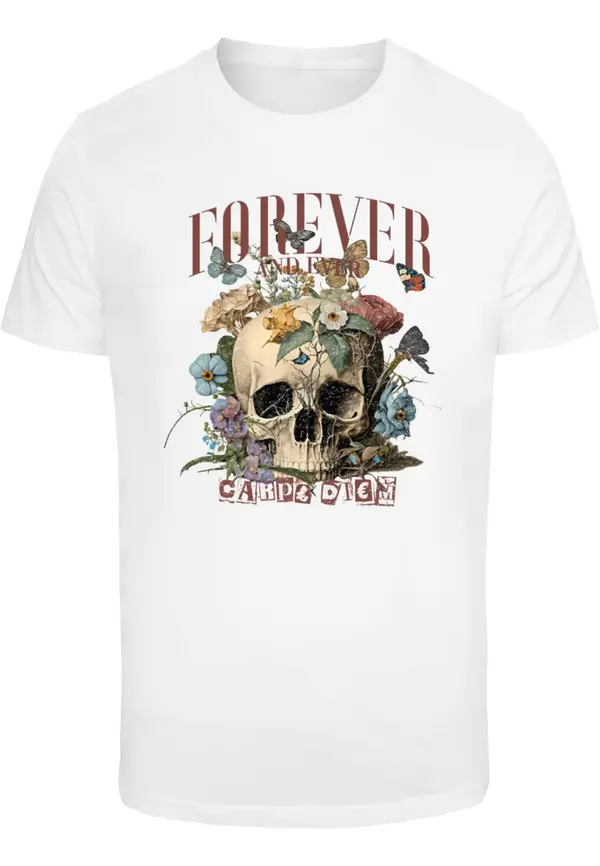 Mister Tee Mister Tee Majica 'Forever And Ever'  mešane barve / bela