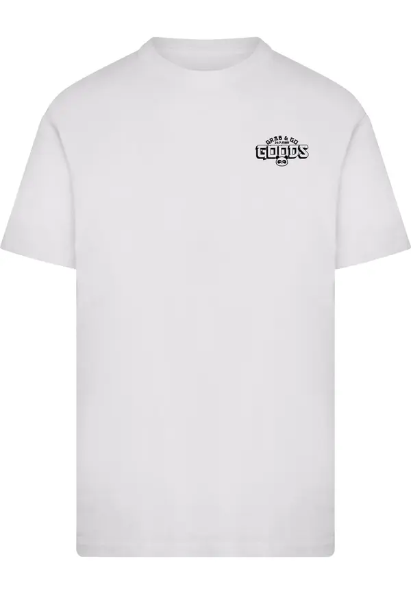 Mister Tee Mister Tee Majica 'Grab And Go'  črna / off-bela