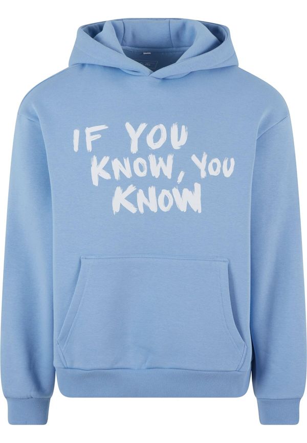 Mister Tee Mister Tee Majica 'If You Know'  svetlo modra / bela