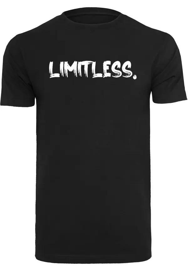 Mister Tee Mister Tee Majica 'Limitless'  črna / bela