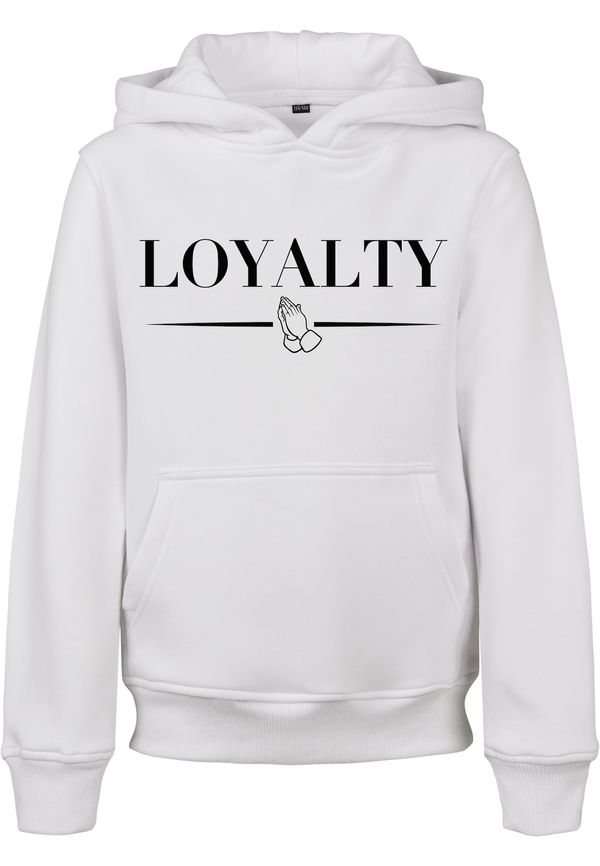 Mister Tee Mister Tee Majica 'Loyalty Hoody'  črna / bela