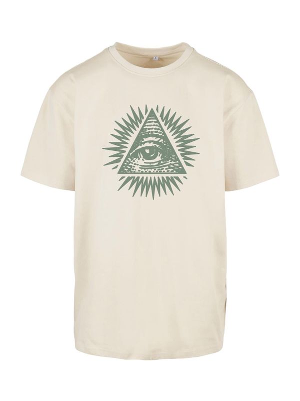 Mister Tee Mister Tee Majica 'New Order'  bež / dimno-siva / temno zelena / oranžna