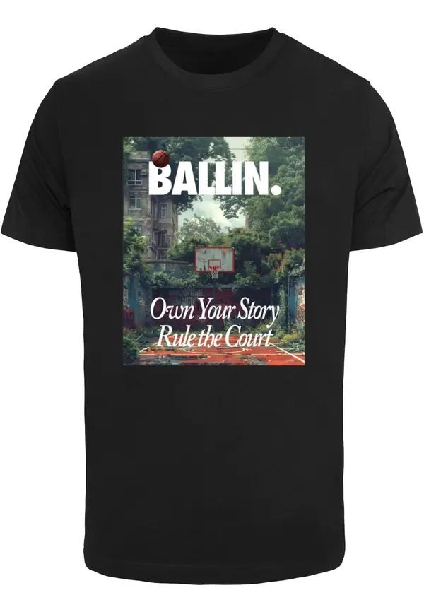 Mister Tee Mister Tee Majica 'Own Your Story'  mešane barve / črna