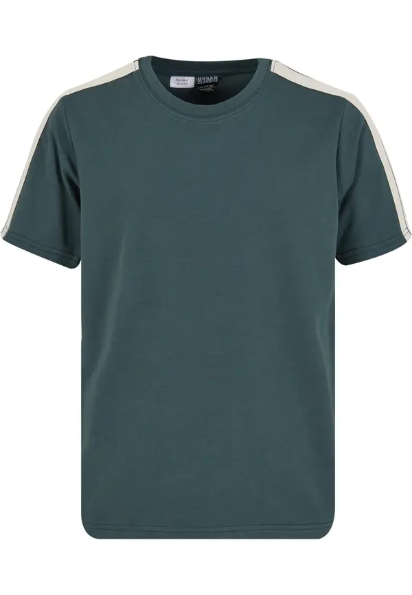 Mister Tee Mister Tee Majica 'Tennis Core'  temno zelena / off-bela