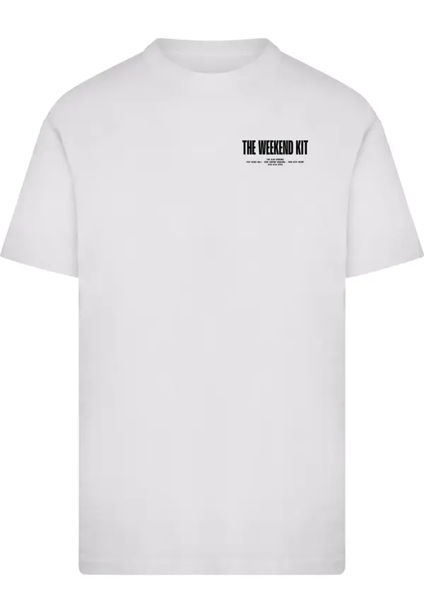 Mister Tee Mister Tee Majica 'The Weekend Kit'  rumena / limeta / črna / bela