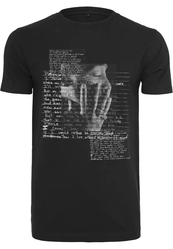Mister Tee Mister Tee Majica ' Tupac Lyrics'  siva / temno siva / črna / bela