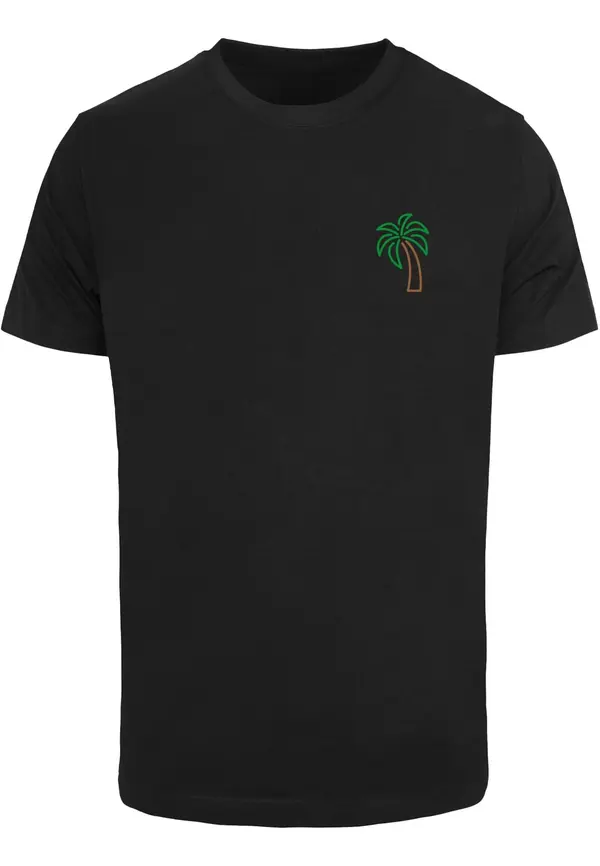 Mister Tee Mister Tee Majica  zelena / oranžna / črna