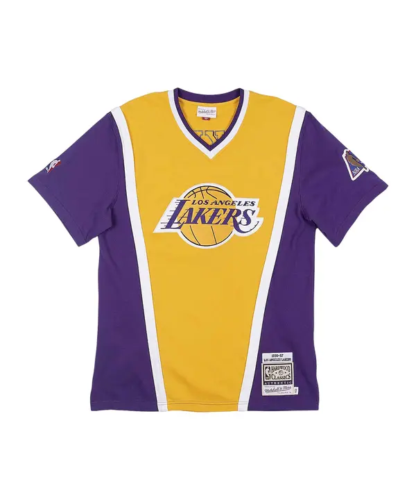 Mitchell & Ness Mitchell & Ness Funkcionalna majica  rumena / lila