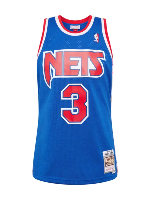 Mitchell & Ness Mitchell & Ness Majica  kraljevo modra / rdeča