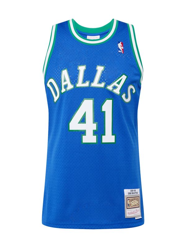 Mitchell & Ness Mitchell & Ness Majica  modra / bela