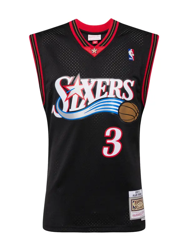 Mitchell & Ness Mitchell & Ness Majica 'Philadelphia 76ers Allen Iverson'  modra / rdeča / črna / bela