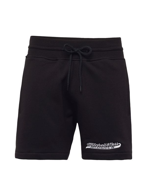 Mitchell & Ness Mitchell & Ness Športne hlače  črna / bela