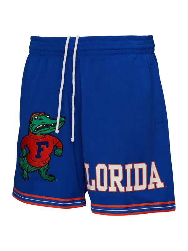 Mitchell & Ness Mitchell & Ness Športne hlače  modra / zelena / rdeča