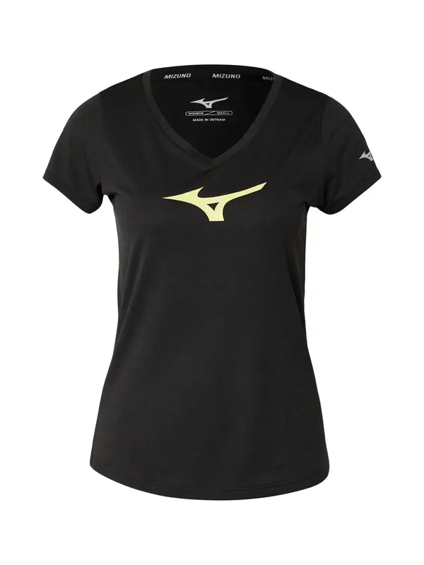 MIZUNO MIZUNO Funkcionalna majica  rumena / črna