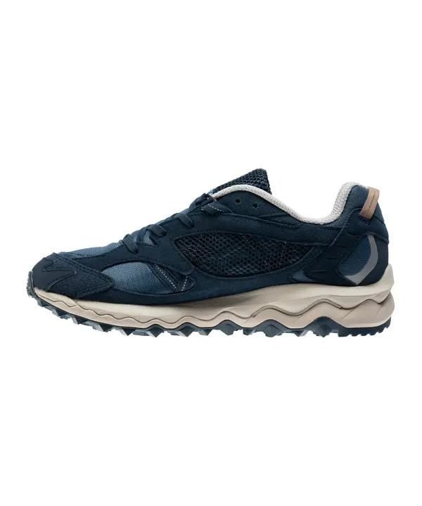 MIZUNO MIZUNO Nizke superge  nočno modra / svetlo siva / naravno bela