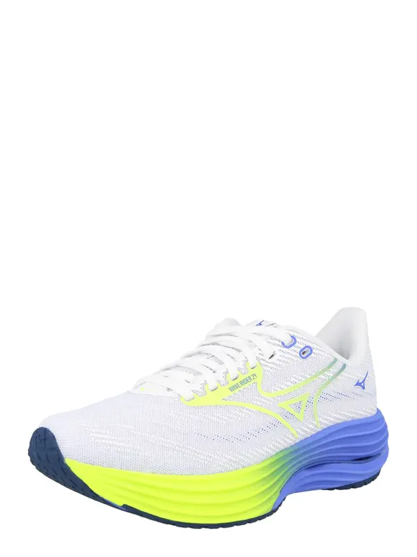 MIZUNO MIZUNO Tekaški čevelj 'WAVE RIDER 29'  modra / neonsko rumena / zelena / bela