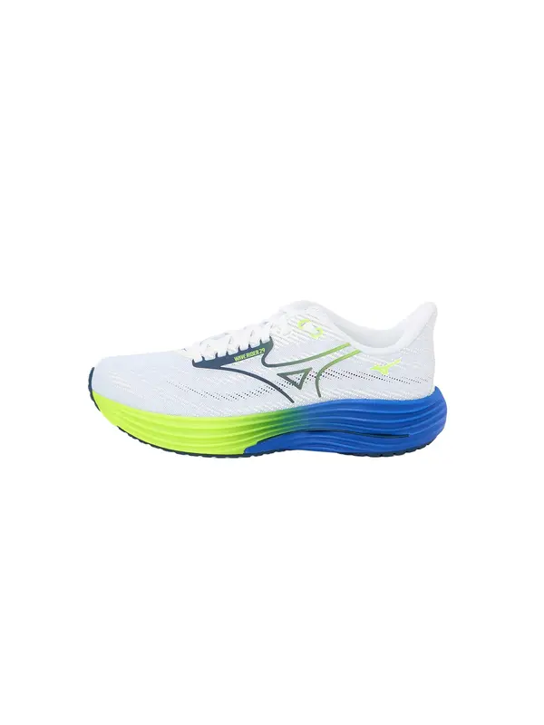 MIZUNO MIZUNO Tekaški čevelj 'WAVE RIDER'  marine / svetlo zelena / bela