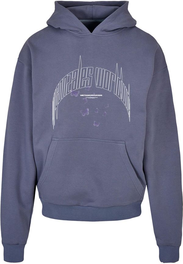 MJ Gonzales MJ Gonzales Majica 'METAMORPHOSE V.3'  modra / golobje modra / bela