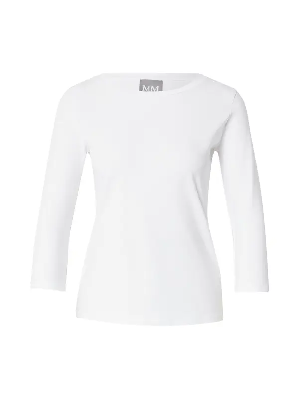 MM by Max Mara MM by Max Mara Majica 'OBLIQUA'  bela