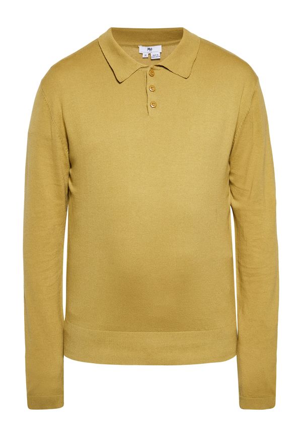 MO MO Pulover  gorčica / antracit