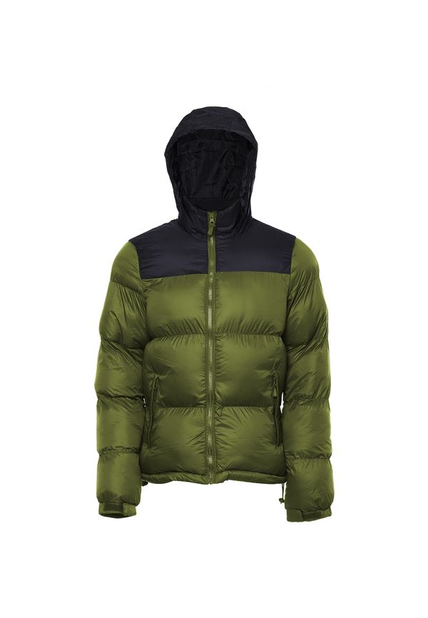 MO MO Zimska jakna  temno modra / zelena