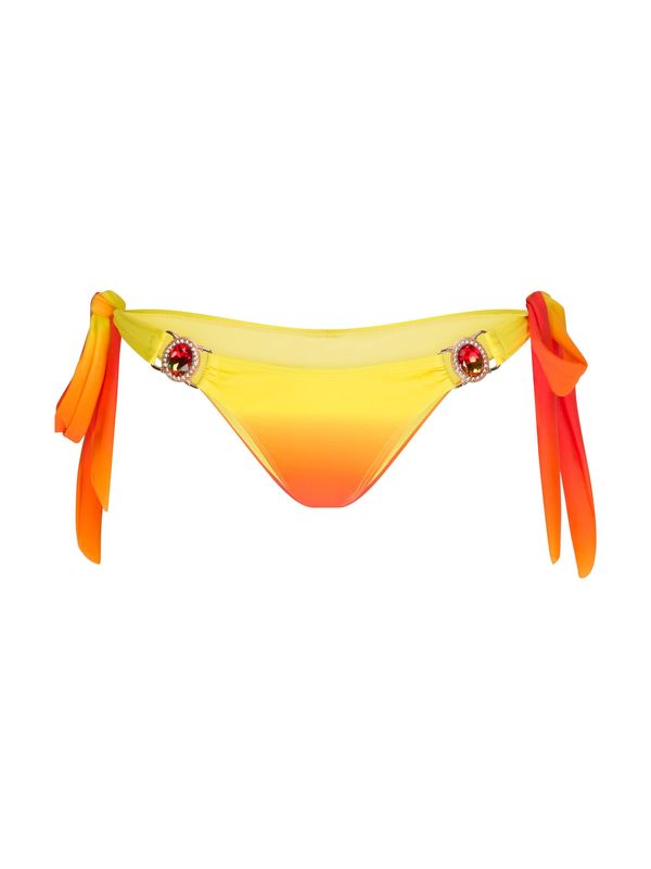 Moda Minx Moda Minx Bikini hlačke  rumena / oranžno rdeča