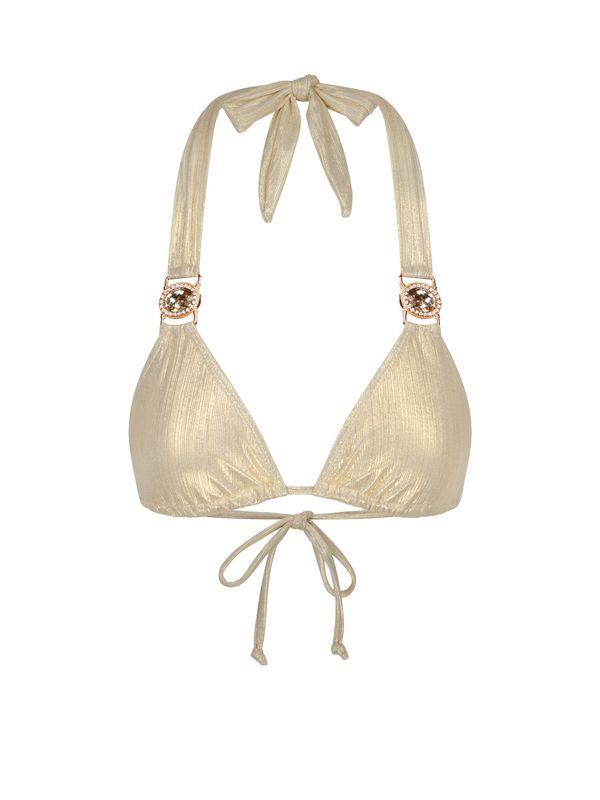 Moda Minx Moda Minx Bikini zgornji del 'Amour'  slonovina / zlata / bela