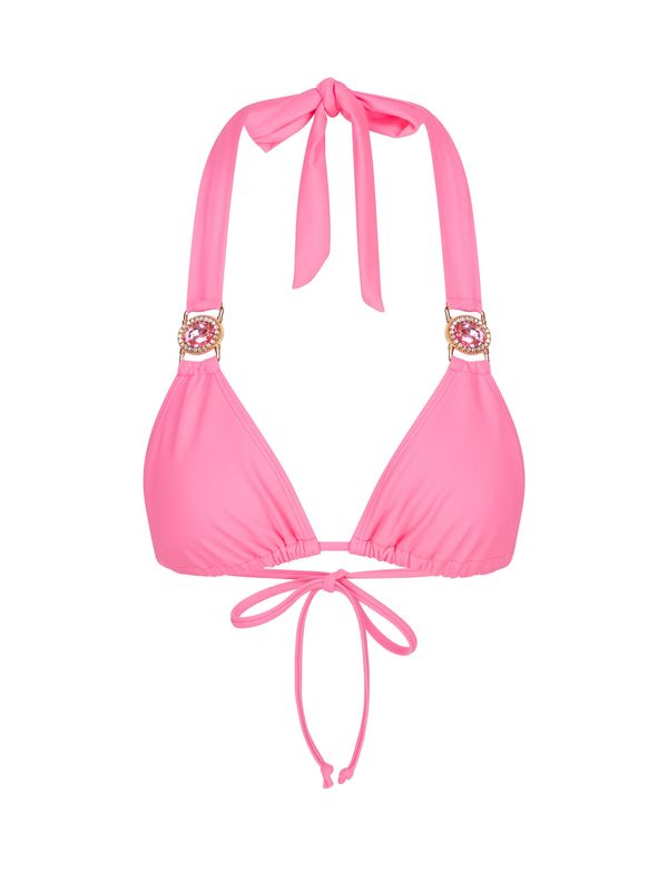 Moda Minx Moda Minx Bikini zgornji del 'Amour'  zlata / roza / bela