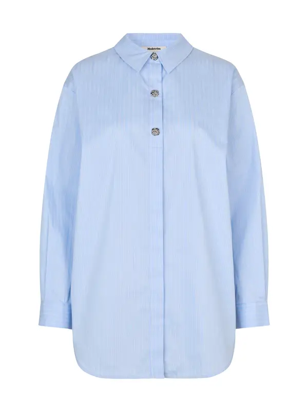 modström modström Bluza 'Rowan'  svetlo modra / siva / svetlo siva