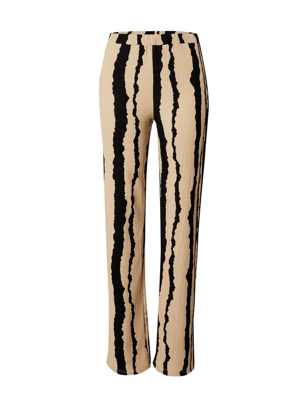 modström modström Hlače 'Harland'  kamela / črna