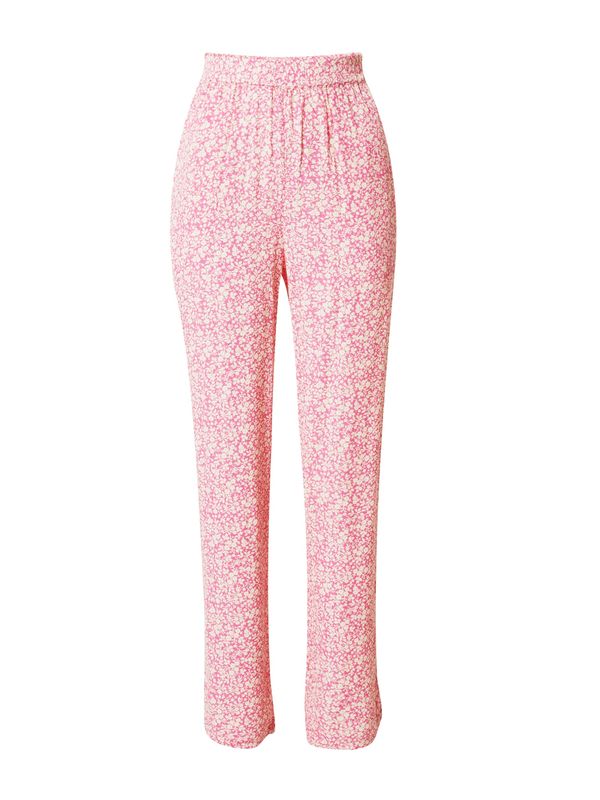 modström modström Hlače 'Rinna'  roza / bela