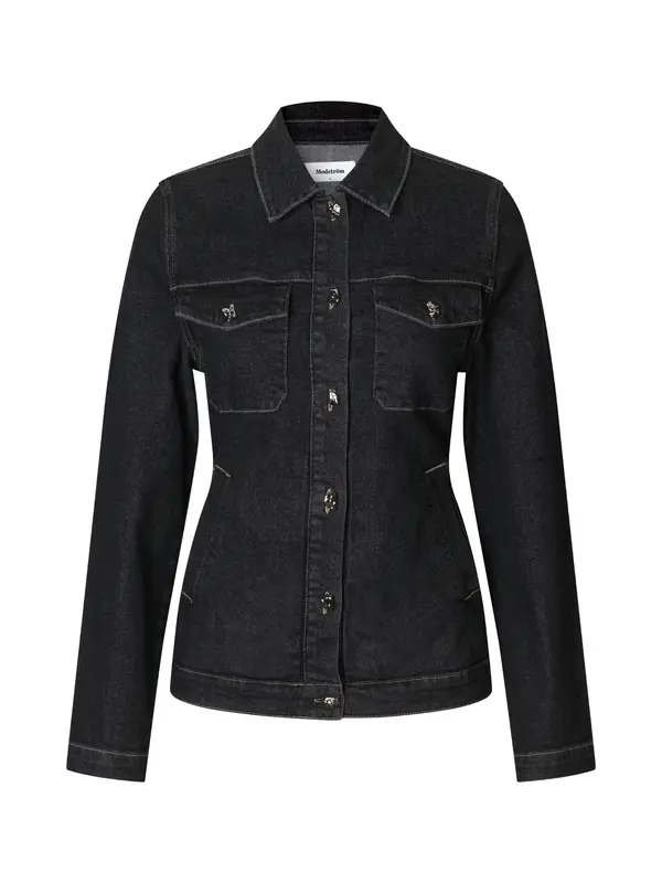 modström modström Prehodna jakna 'Sandermd'  črn denim