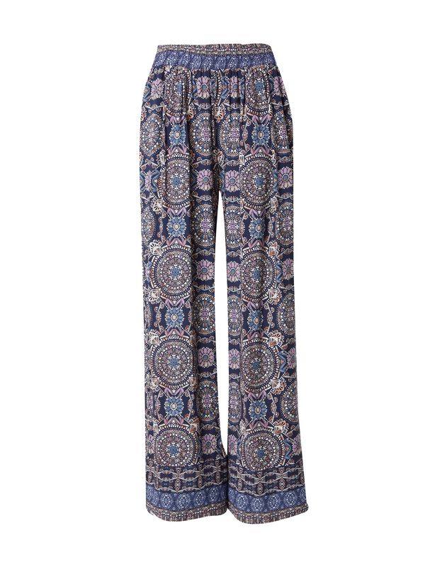 Molly BRACKEN Molly BRACKEN Hlače  kremna / temno modra / rjava / lila