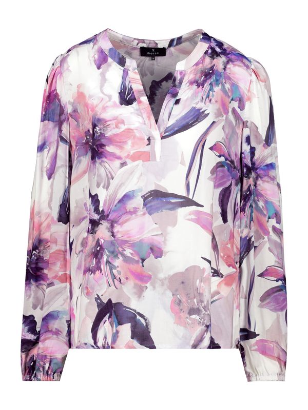 monari monari Bluza  lila / temno liila / staro roza / bela