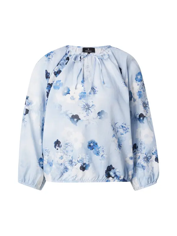 monari monari Bluza  modra / marine / pastelno modra / bela