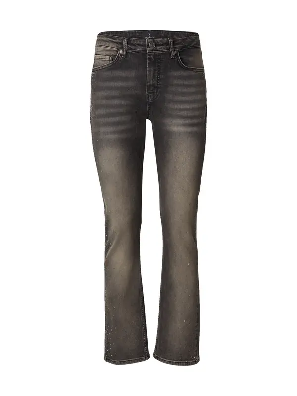 monari monari Kavbojke  črn denim