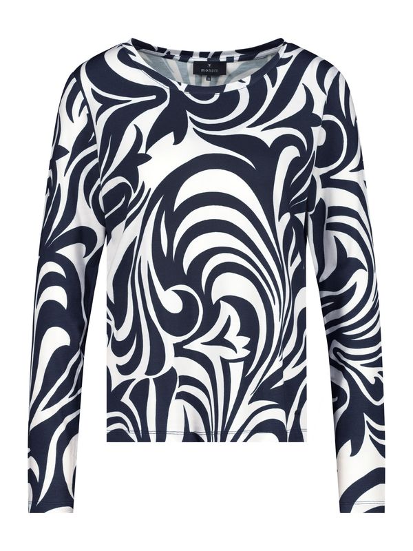 monari monari Majica  mornarska / bela