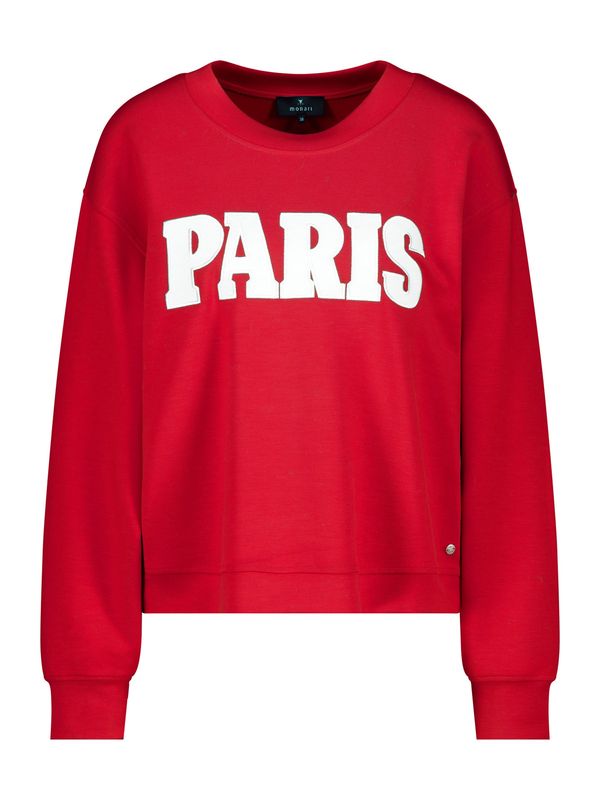 monari monari Majica  živo rdeča / bela