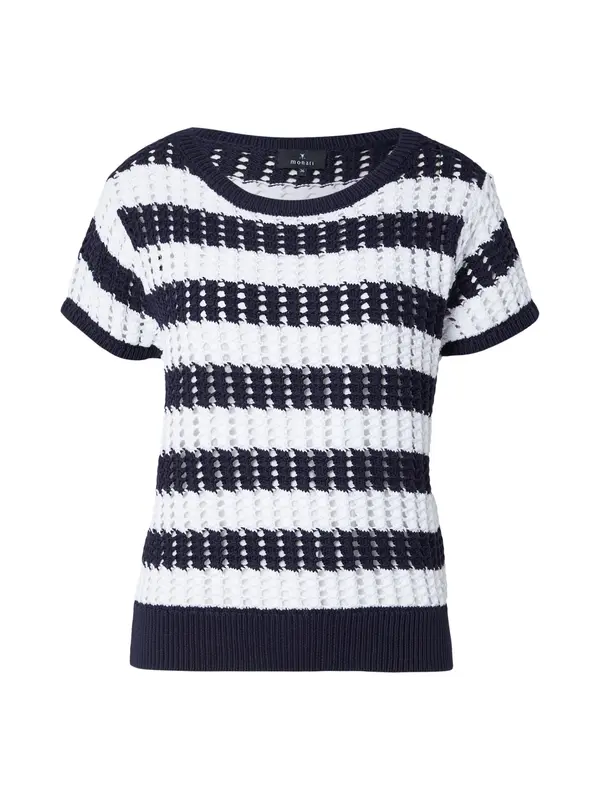 monari monari Pulover  marine / bela